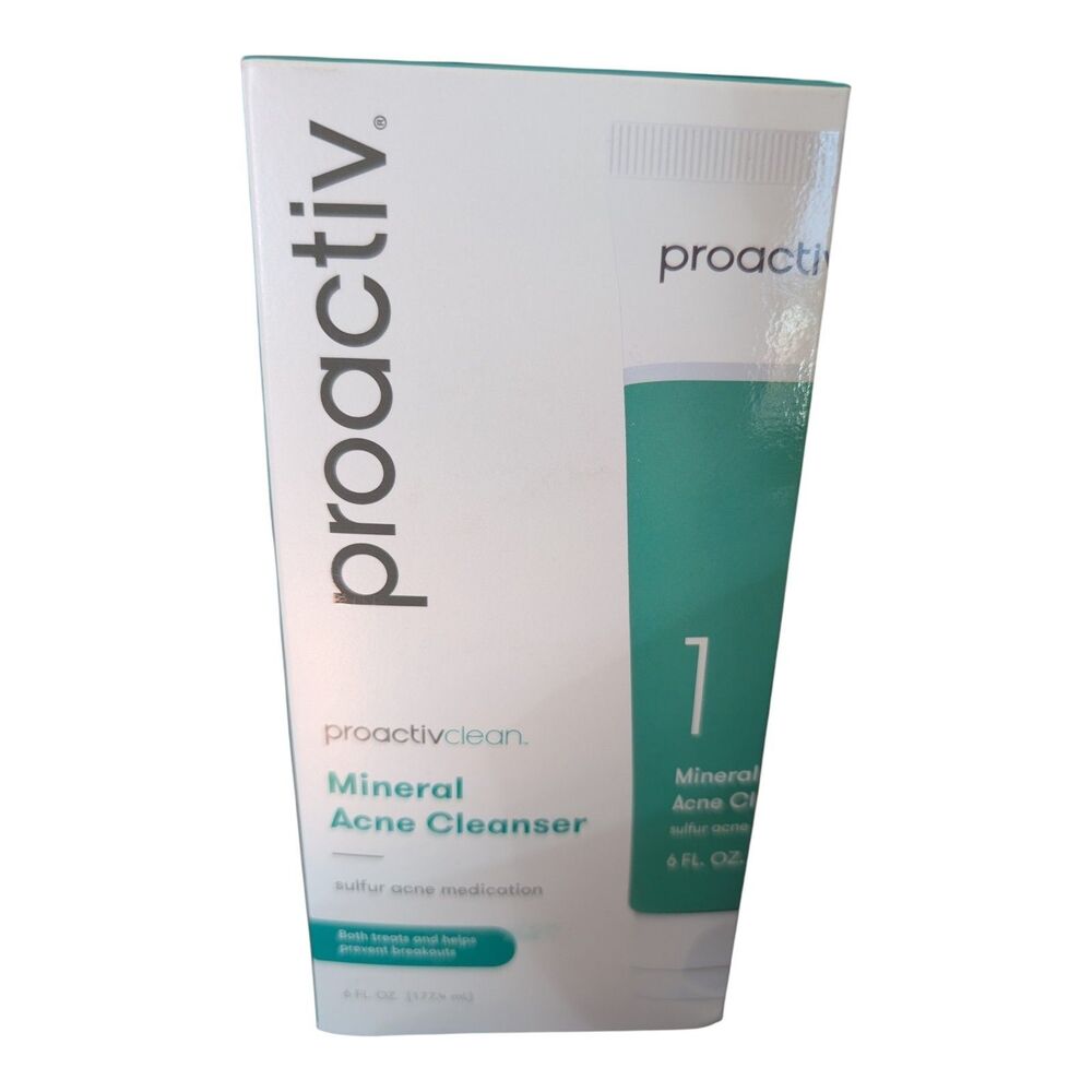 Proactiv Clean Mineral Acne Cleanser Step 1 Sulfur Acne Medication 6 fl oz